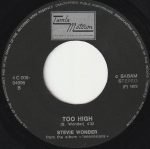 Stevie Wonder – Higher Ground 45lik Plak - Görsel 3