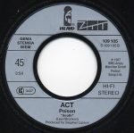 Act – Snobbery & Decay 45lik Plak - Görsel 4
