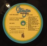 Rod McKuen – Live At The Sydney Opera House LP Plak - Görsel 5