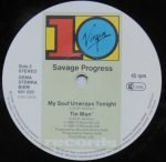 Savage Progress – My Soul Unwraps Tonight 12'' Maxi Single Plak - Görsel 4