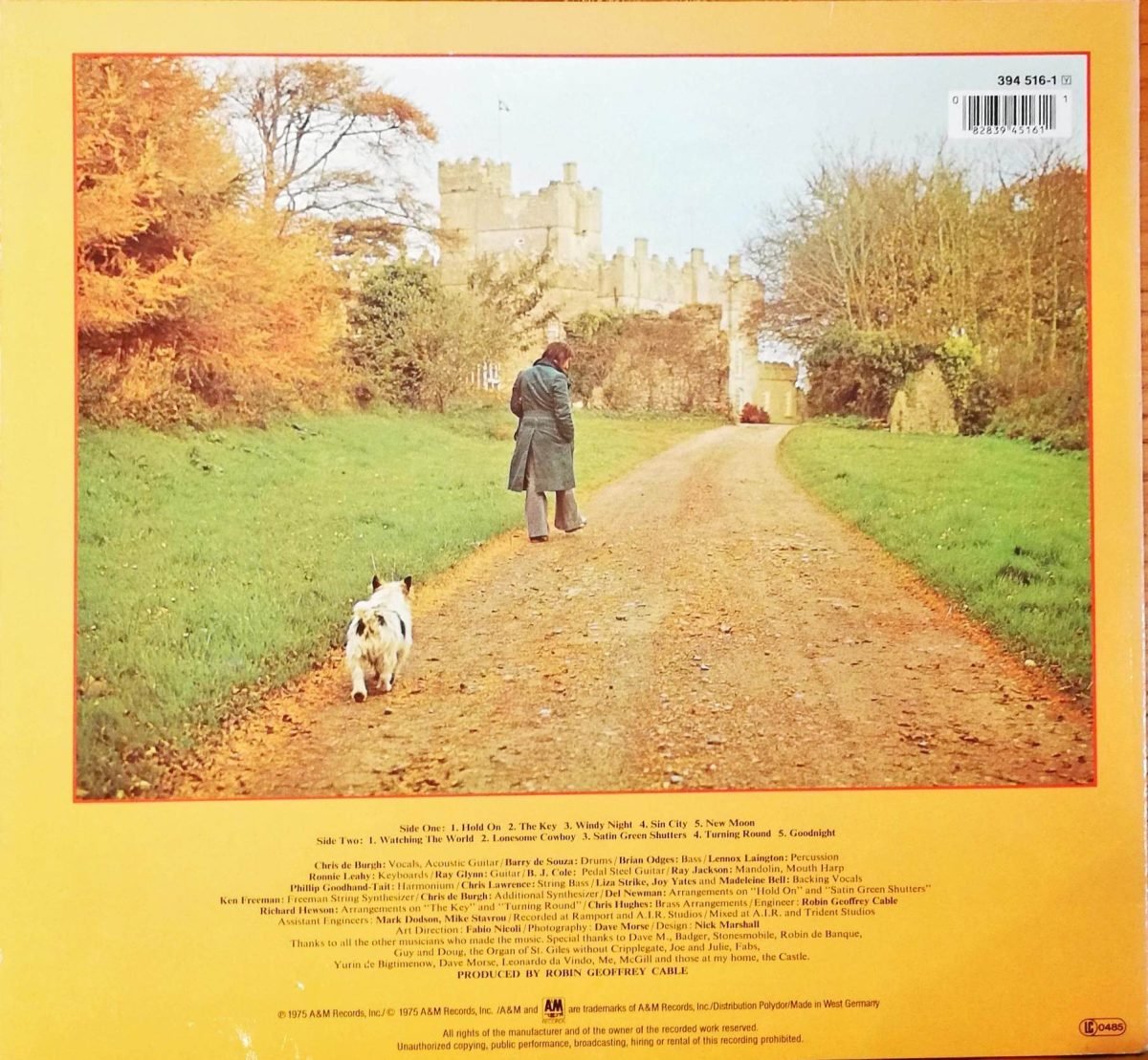Chris de Burgh – Far Beyond These Castle Walls... LP Plak - Görsel 2