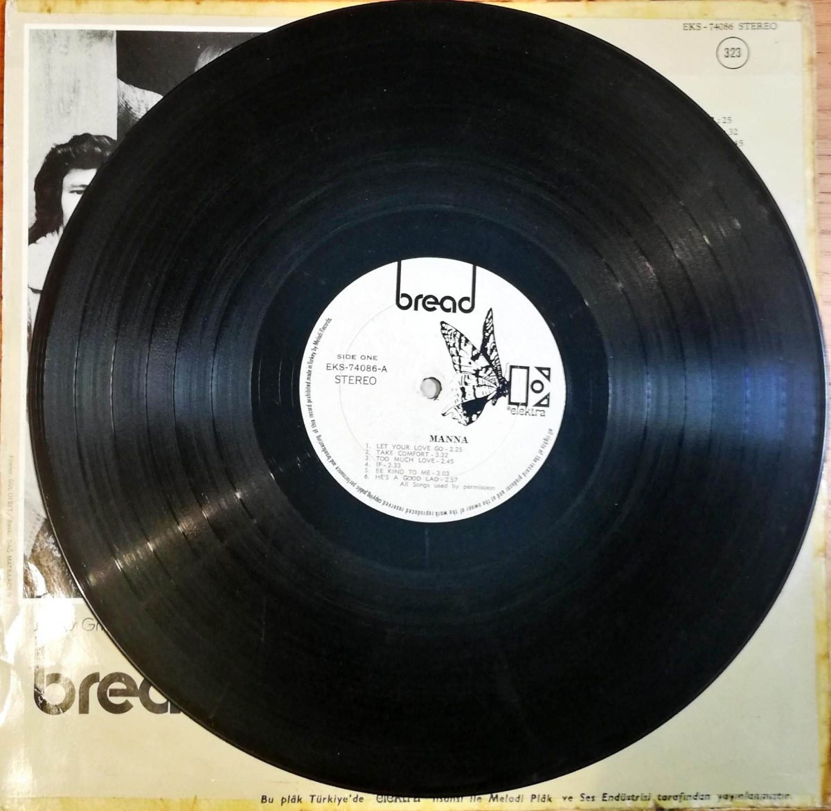 Bread – Manna LP Plak - Görsel 2