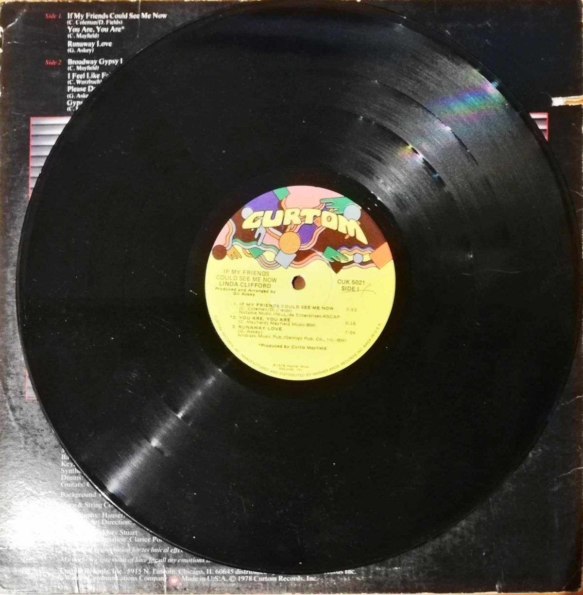 Linda Clifford – If My Friends Could See Me Now LP Plak - Görsel 2