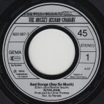 Elton John – Sad Songs (Say So Much) 45lik Plak - Görsel 2