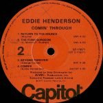 Eddie Henderson – Comin' Through LP Plak - Görsel 4