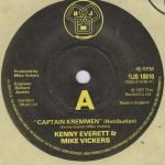 Kenny Everett & Mike Vickers – "Captain Kremmen" (Retribution) 45lik Plak