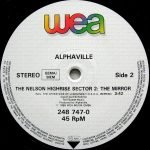 Alphaville – Dance With Me (Empire Remix) 12'' Maxi Single Plak - Görsel 4