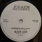 Black Lace – Superman 45lik Plak