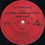 Les Tournants De La Deuxième Guerre Mondiale Juin 1940 45lik Plak - Görsel 2