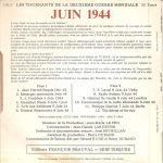 Les Tournants De La Deuxième Guerre Mondiale Juin 1944 45lik Plak - Görsel 3