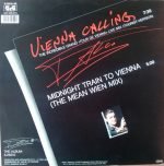 Falco – Vienna Calling (The Incredible Grand »Tour De Vienna« Live Mix) (Tourist-Version) 12'' Maxi Single Plak - Görsel 2