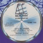 Jermaine Jackson – Let's Get Serious 12'' Maxi Single Plak
