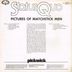 Status Quo – Pictures Of Matchstick Men LP Plak - Görsel 2