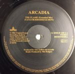 Arcadia – The Flame (Extended Remix) 12'' Maxi Single Plak - Görsel 2