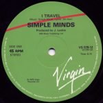 Simple Minds – I Travel 12'' Maxi Single Plak - Görsel 3