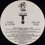 Don T – Why? 12'' Maxi Single Plak (Reggae)