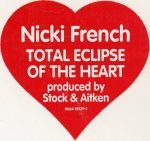 Nicki French – Total Eclipse Of The Heart 12'' Maxi Single Plak (Early House) - Görsel 2
