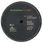 Pet Shop Boys – It's Alright 12'' Maxi Single Plak - Görsel 2