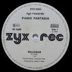 Piano Fantasia – Walkman 12'' Maxi Single Plak
