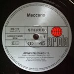 Meccano – Activate My Heart 12'' Maxi Single Plak - Görsel 2