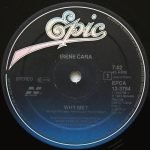 Irene Cara – Why Me? 12'' Maxi Single Plak - Görsel 2