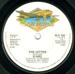 D'Arc – The Letter 45lik Plak