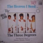 The Three Degrees – The Heaven I Need 12'' Maxi Single Plak Renkli - Görsel 2