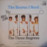 The Three Degrees – The Heaven I Need 12'' Maxi Single Plak Renkli