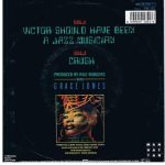Grace Jones – Victor Should Have Been A Jazz Musician 45lik Plak - Görsel 3