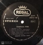 Orquestra Cristobal Chavez – Tropical Fire LP Plak - Görsel 3