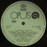 Slovenský Folklór LP Plak - Görsel 4