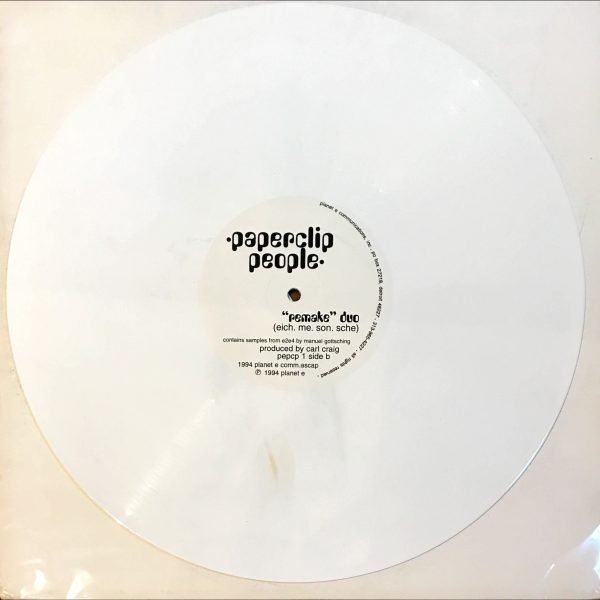 Paperclip People ‎– Remake 12'' Maxi Single Renkli Plak