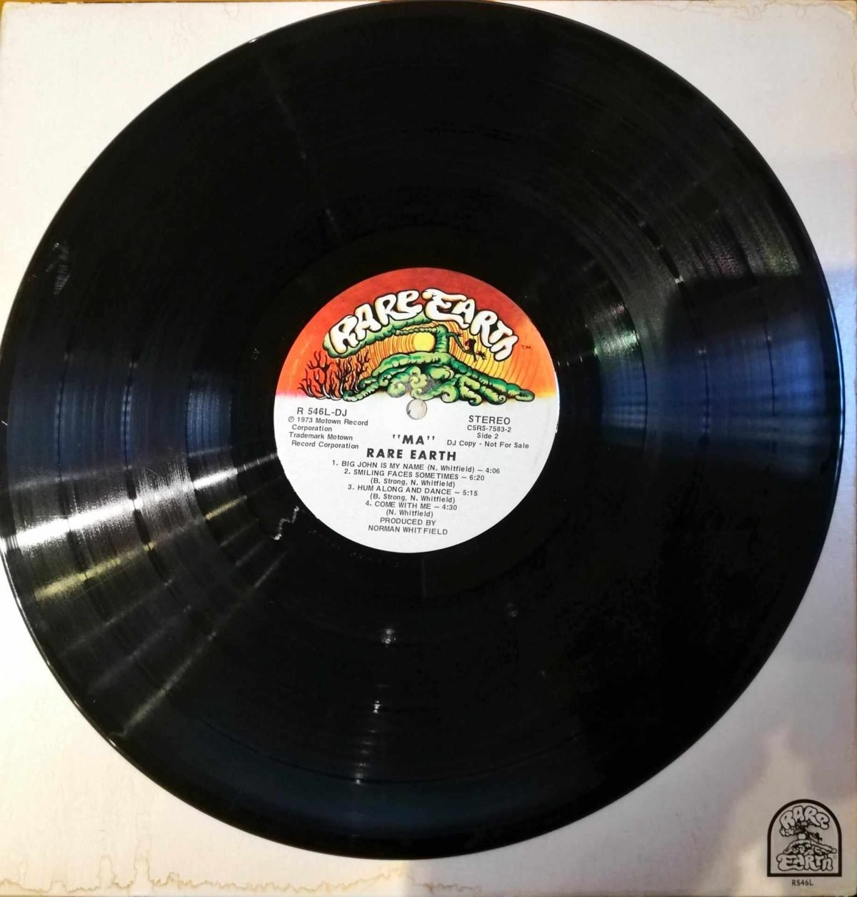 Rare Earth – Ma LP Plak PROMO - Görsel 5