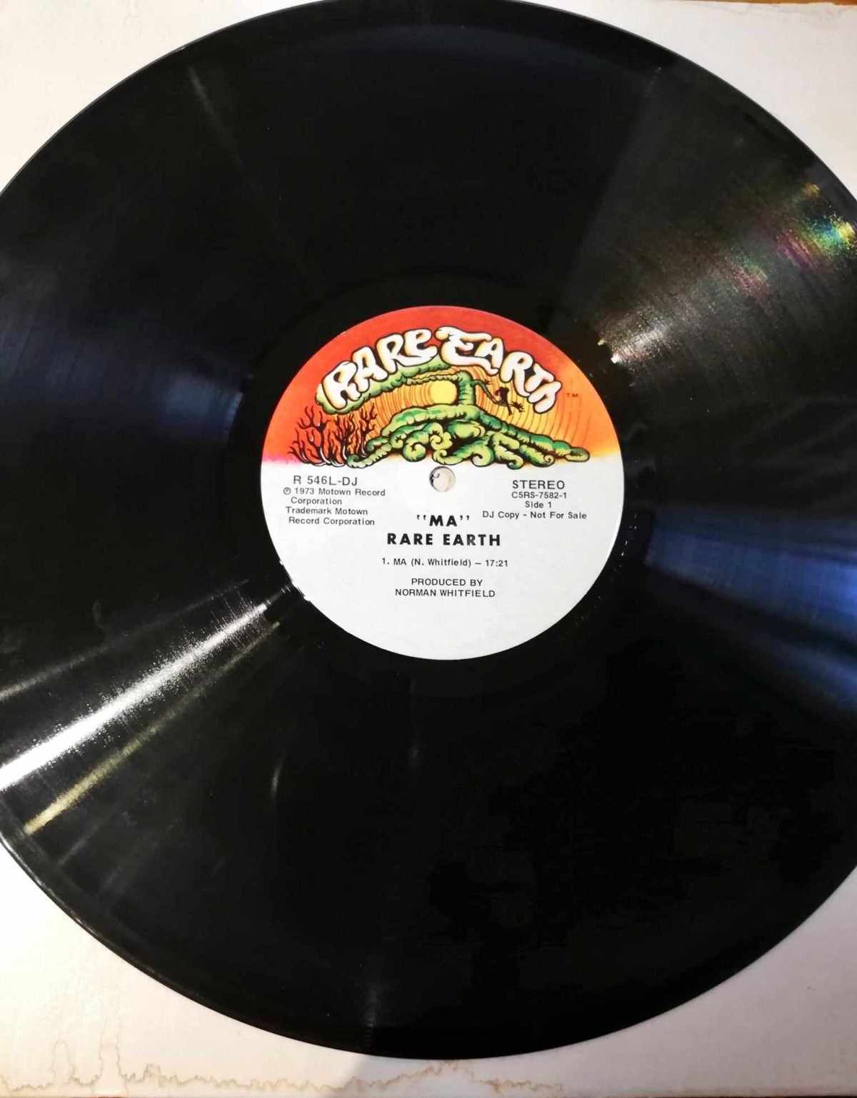 Rare Earth – Ma LP Plak PROMO - Görsel 6