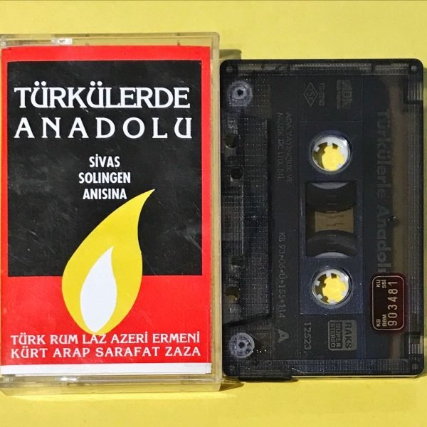 Türkülerde Anadolu - Sivas Solingen Asınına Kaset