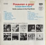 Gogo Jackson & The Pop Brass ‎– Posaunen A Go Go LP Plak - Görsel 3