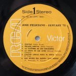 José Feliciano – January '71 LP Plak - Görsel 3