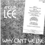 Angela Lee – Why Can't We Live 12'' Maxi Single Plak - Görsel 3