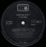 Eartha Kitt – I Love Men LP Plak - Görsel 2