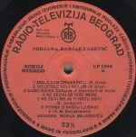 Mirjana Bajraktarević – Mirjana Bajraktarević LP Plak - Görsel 3