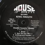 King Amazin – Double Asunder (Remix) 12'' Maxi Single Plak (Early House)