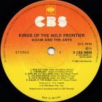 Adam And The Ants – Kings Of The Wild Frontier LP Plak - Görsel 3