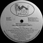 Nick Jones – The Soul Movement Part 2 12'' Maxi Single Plak (Early House) - Görsel 3