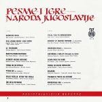 Pesme I Igre Naroda Jugoslavije LP Plak - Görsel 2