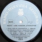 Pesme I Igre Naroda Jugoslavije LP Plak - Görsel 4