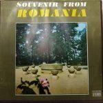 Orchestra simfonică a Filarmonicii Din Cluj-Napoca , Dirijor: Emil Simon – Souvenir From Romania LP Plak