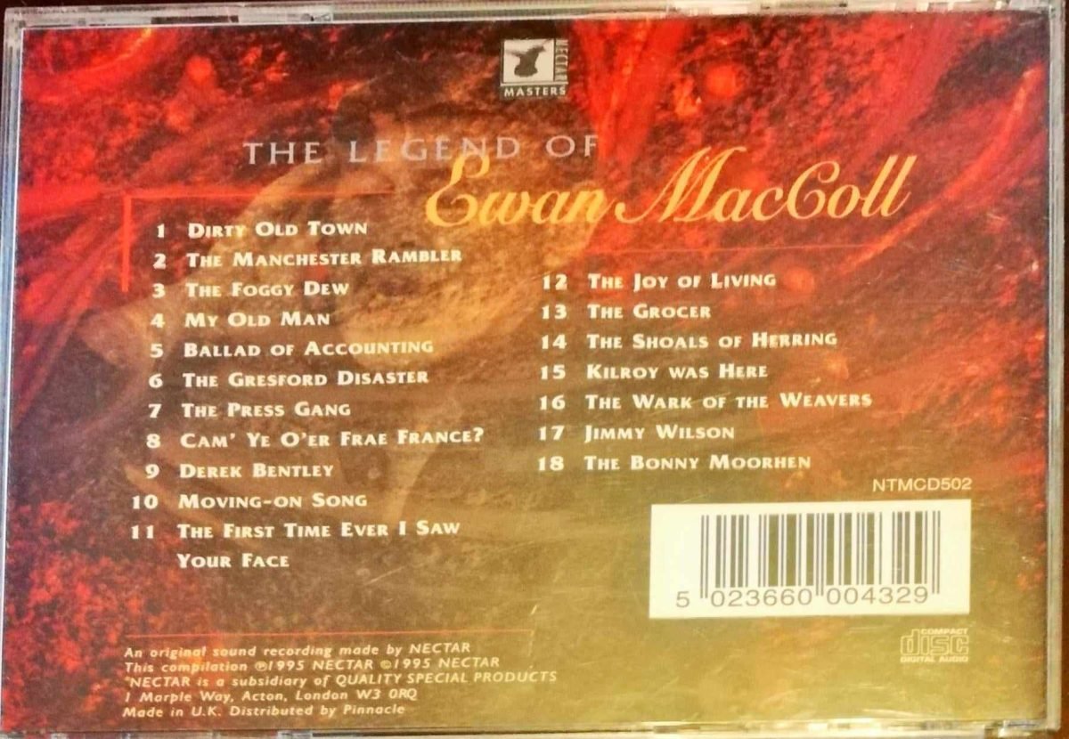 Ewan MacColl – The Legend Of Ewan MacColl CD - Görsel 2
