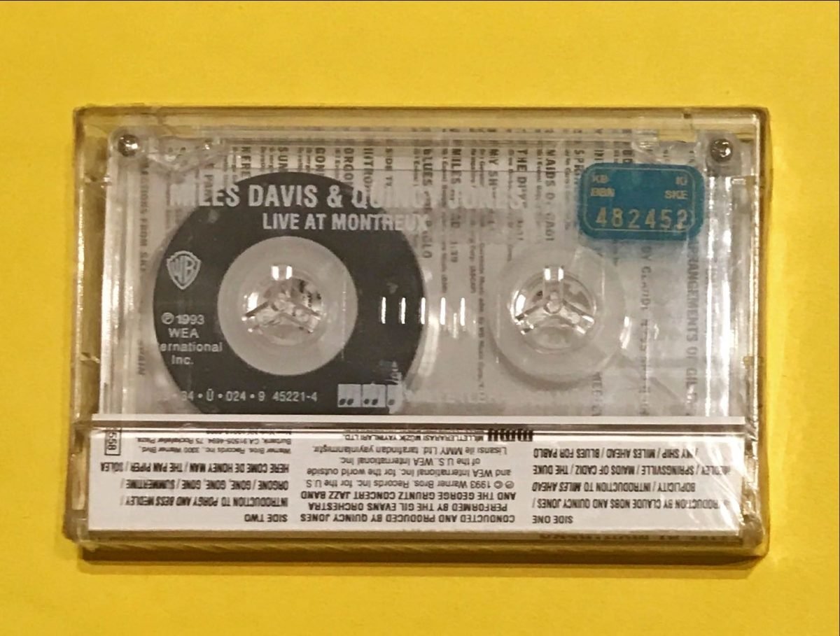 Miles Davis & Quincy Jones – Live At Montreux Kaset - Görsel 2