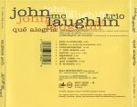John McLaughlin Trio – Qué Alegría CD - Görsel 3