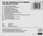 The Moody Blues – On The Threshold Of A Dream CD - Görsel 2